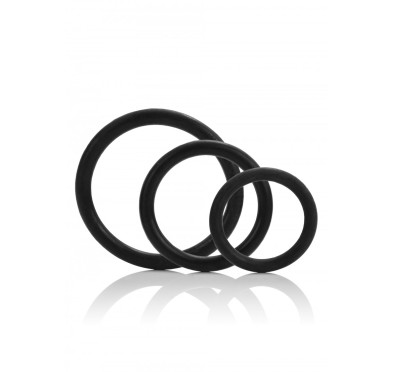 Pierścień-TRI-RINGS BLACK